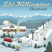 Killington, Vermont, Retro Ski Resort
