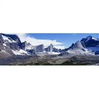 Скални образувания на Национален парк на Национален парк на Националния парк Патагония Чили отпечатък от Планина - 12 отпечатък от - 12