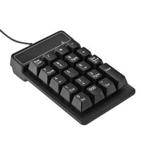 Номер подложка, включете и играйте клавиши с кабелна числова клавиатура, ергономична за настолен компютър на лаптоп