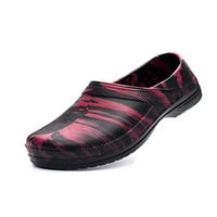 Avamo Unise Waterproof Garden Shoes Дамски дъждовни ботуши Мъжки автомивки обувки EVA SOLE Размер 5-15