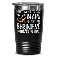 Bernese Mountain Mom NAP 20oz неръждаема чаша чаша забавно куче мама идея за подарък