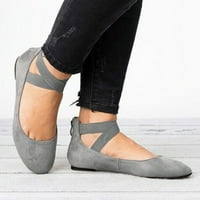 Модни причинно -следствени сингли обувки еластични плоски обувки дами за жени сандали каишка женски сандали