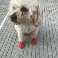 Sarkoyar Pets Boots Неплъзгащи се домашни любимци доставки водоустойчиви куче без плъзгане дъждовни обувки за открито
