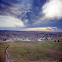 Печат: Национален парк Badlands, в Югозападна Южна Дакота, 2009