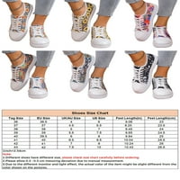 Tenmi Womens Canvas Sneakers Lace Up Небрежни обувки Леки апартаменти Етнически флорални ходещи обувки Жени Неплъзнете комфорт Черен череп 6.5