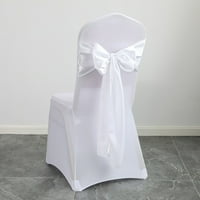 Сатенен разтегателен стол крила за покритие на корицата за сватбена парти банкет банкет
