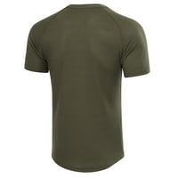 Мъжки ризи Awdenio Moisture-Mens се занимава с ризи с размер плюс размер солиден цвят тениски с къс ръкав