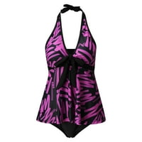 Eashery bikinis комплекти за жени бански костюми сутиен топ женски бикини комплекти лилаво xx-големи