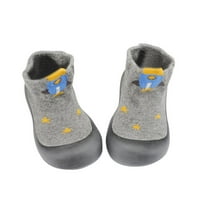 Обувки малко дете на закрито пешеходци бебешки сладки животни първи ежедневни чорапи еластични бебешки обувки