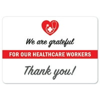 - знак за известяване - Благодарни сме за нашите здравни работници