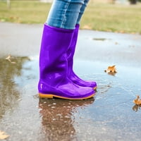 Aiyuq.u Тема за възрастни дъжда ботуши тийнейджъри Eva Boots Жените обувки за дъжд към къмпинг и туризъм