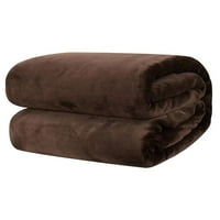 Tiitstoy супер мек топъл твърд топъл микро плюшено руно одеяло за хвърляне на килим диван, уютно и издръжливо одеяло за краен комфорт