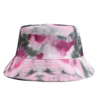 Heiheiup Fisherman Hat Hat Print двустранна шапка вратовръзка Мода жени Слънце бейзболни шапки Леопардов печат кофа шапка