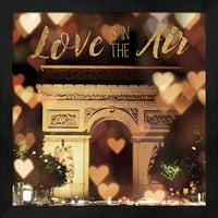 Любовта е във Air Arc de Triomphe от Laura Marshall, Wall Art, 13.25W 13.25h