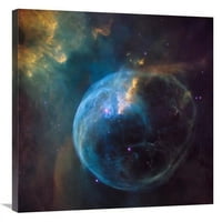 в. Bubble Inbula - NGC Art Print - НАСА