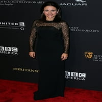 Джулия Луис-Дрейфус при пристигането на наградите Bafta Los Angeles Jaguar Britannia, представени от BBC America и United Airlines, Beverly