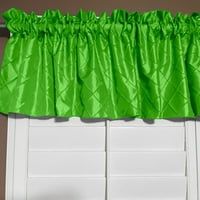 pintuck taffeta прозорец валантна широка вар зелена