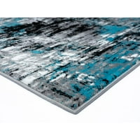 Внос на килими SAMOS колекция абстрактна статична зона килим 5'2 '' 7'3 5 '8' хол, спалня, правоъгълник за трапезария
