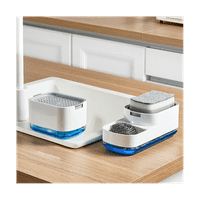 Кухненски кухненски дозатор за сапун и капак на гъбата мивка за мивка за миене на сапун