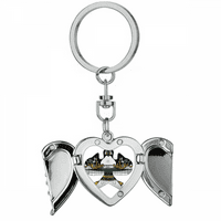 Кайт китайски традиционен културен модел Heart Angel Wing Key Chain