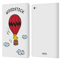 Главен дизайн на калъфи Официално лицензирани фъстъци Герои Woodstock Кожена книга Книга Портфейл Калъф Съвместим с Apple iPad Mini 4