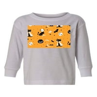Неудобни стилове Хелоуин малко дете риза с дълъг ръкав есенна тениска