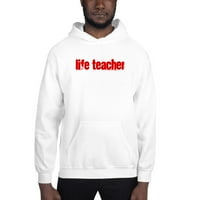 Живот учител Cali Style Hoodie Pullover Sweatshirt от неопределени подаръци